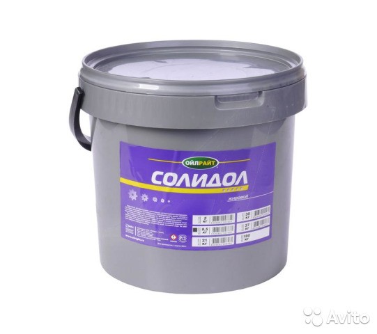 Солидол Жировой, 9.5kg 