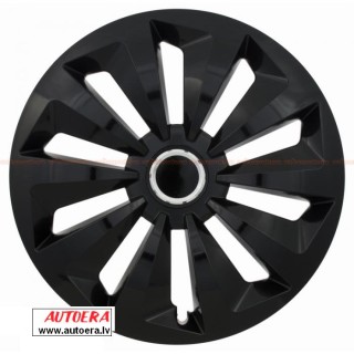 Hubcap set -FOX Ring Black, 16"