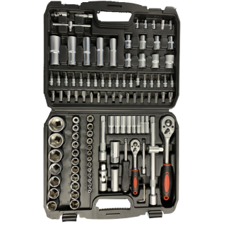 Tool set 1/4" & 1/2" - 108pcs.