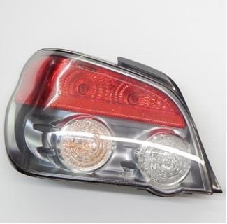 Rear tail light Subaru Impreza (2005-2007), left side, chrome 