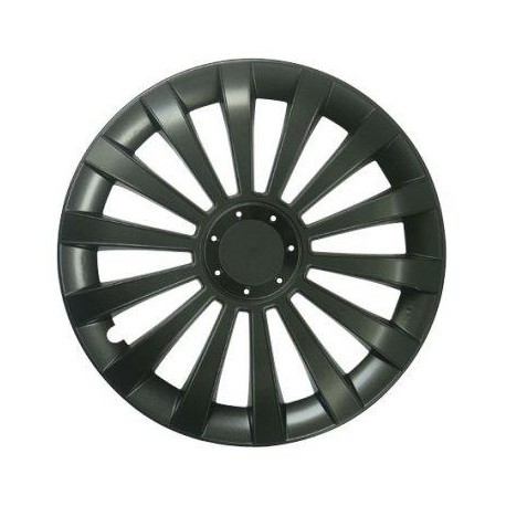 Hubcap set  - Meridian Black, 14