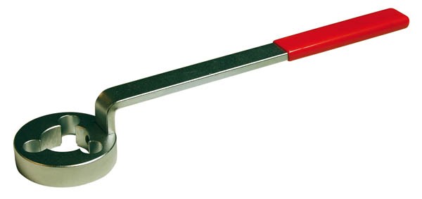 Water pump pulley locking wrench VAG