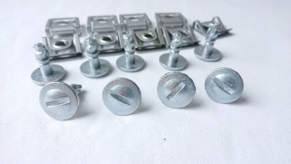 Underbody cover fitting screw set for BMW 5-serie E39 (1996-2005)  