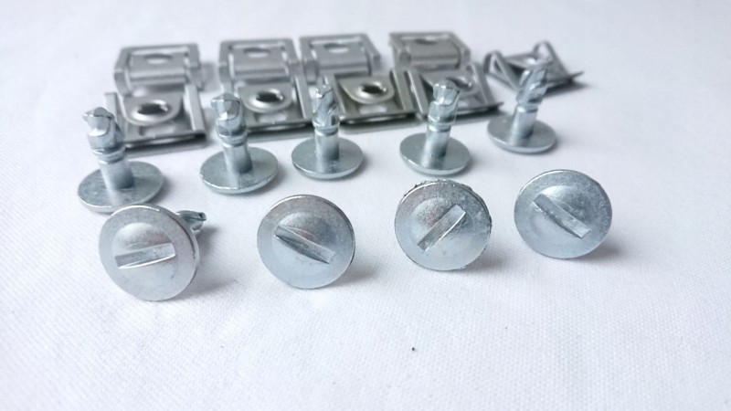 Underbody cover fitting screw set for BMW 5-serie E39 (1996-2005)  