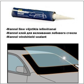 Poliuretan glass glue  - SCT Windshield Sealant, black, 310ml.