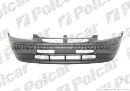 Front bumper Chrysler Voyager (1996-2000)/Dodge Caravan (1996-2000)