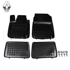 Rubber floor mat  set Renault Twigo (2007-2014) with edges
