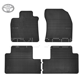 Rubber floor mats set Toyota Avensis (2009-2015)
