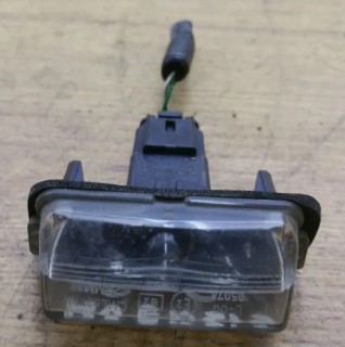 Rear plate number light for Toyota Avensis (2009-2016), left side