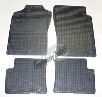 Rubber floor mat set Peugeot 106/206/306/406