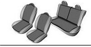 Seat cover set Citroen C1