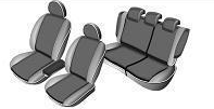 Textile seat cover set VW Golf VI VARIANT  (2008-2012) 