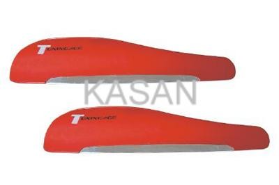 Wiperblade spoiler set, red