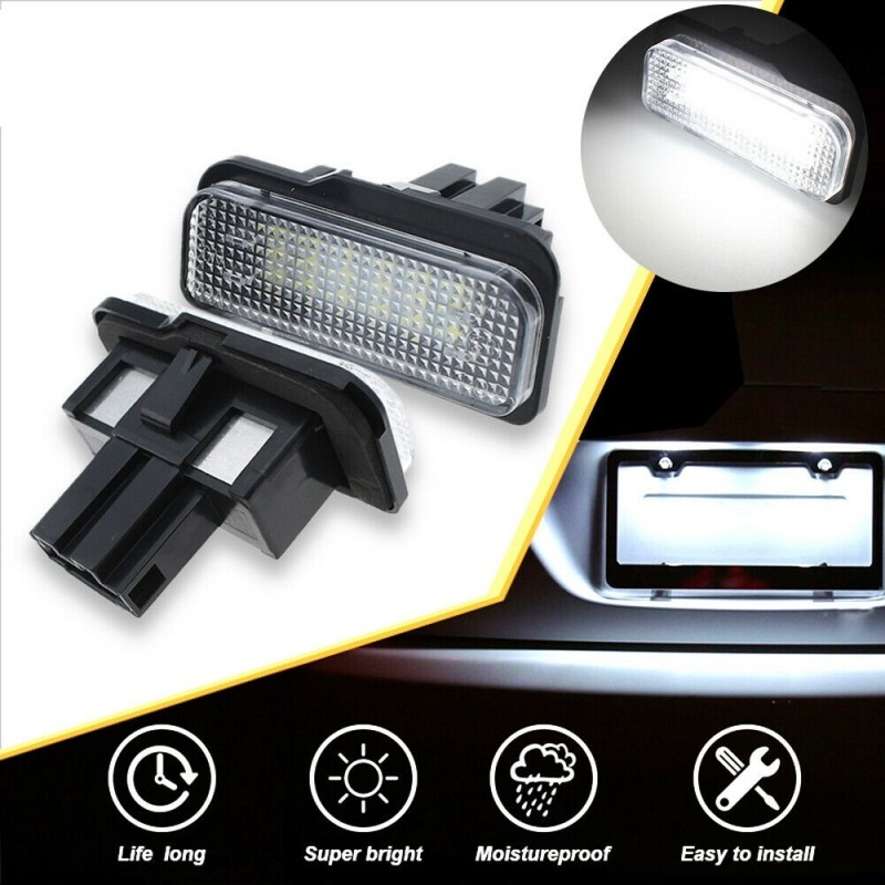 2gab x LED numura apgaismotajs Mercedes-Benz W211 kombi/ C-class C203/CLS (CANBUS)