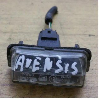 Rear plate number light for Toyota Avensis (2009-2016), right side