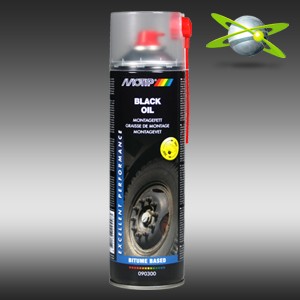 Black grease - Motip Black Oil, 500ml.  