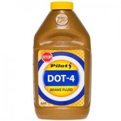 Synthetic brake fluid - PILOT DOT4, 1kg.