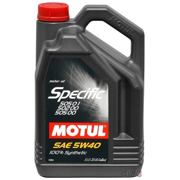 Sinthetic motor oil Motul Specific VW 505.01 5w40, 5L