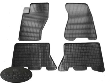 Rubber floor mats set for Jeep Cherokee (1998-2005)