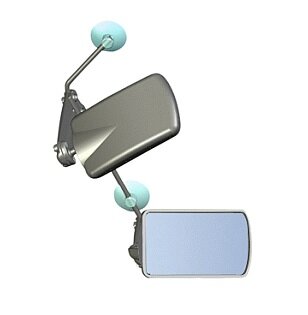 Periscopic Car Interrior Mirror  - KRUGOZOR