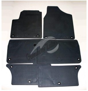Rubber floor mat set VW Sharan (1996-2010)