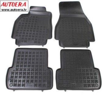 Rubber floor mat Renault Megane II (2002-2009) with edges