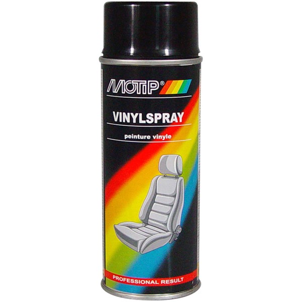 Vinyl spray (black) - Motip Vinylspray, 400ml.