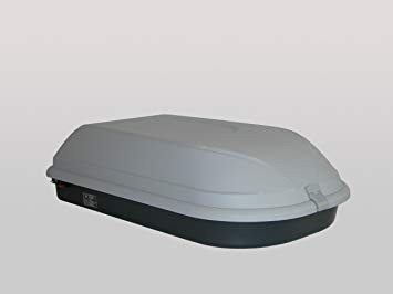 Car roof box 320L, grey color