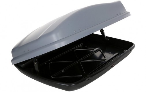 Car roof box 320L, grey color