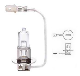 H3 55W, 12V (blister package)