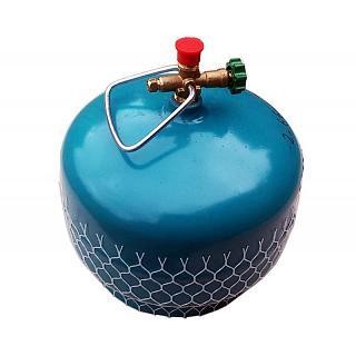 GAS STEEL CYLINDER (propane-butane), capacity 2.24L /empty