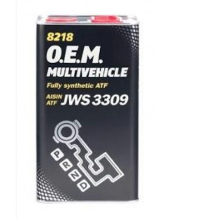 Automatic gearbox oil (red color) - Mannol ATF 3309 Multivehicle JWS, 1L