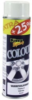 White paint for wheel rims - Motip,  500ml.(+25% Extra)