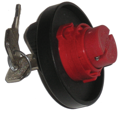 Fuel tank locking cap, universal