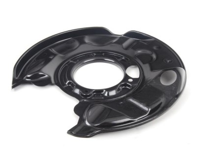 Rear brake disk cover Mercedes-Benz, left