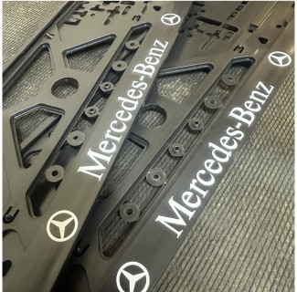 2pcs x Plate number holder - Mercedes-Benz 