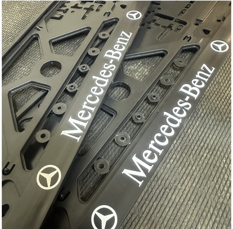 2pcs x Plate number holder - Mercedes-Benz 