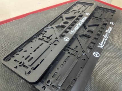 2pcs x Plate number holder - Mercedes-Benz 