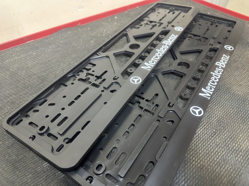 2pcs x Plate number holder - Mercedes-Benz 