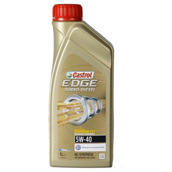Synthetic motor oil Castrol EDGE TURBO DIESEL TITANIUM FST 5W40, 1L 