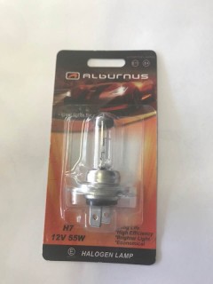 H7 55W, 12V (in plastic. package)